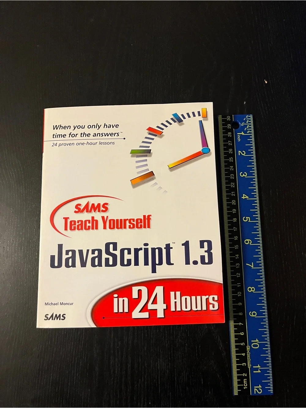 Sams Teach Yourself JavaScript 1.3 in 24 Hours Book Michael Moncur